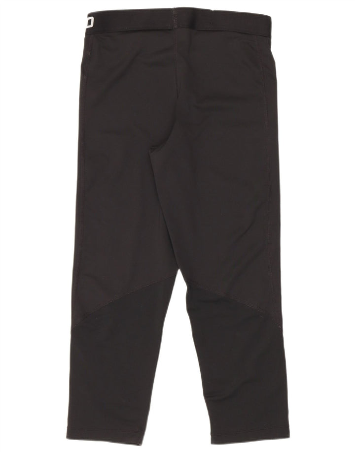 Nike Damen Capri-Leggings mit Grafik, Größe M, W26, L21, Schwarz