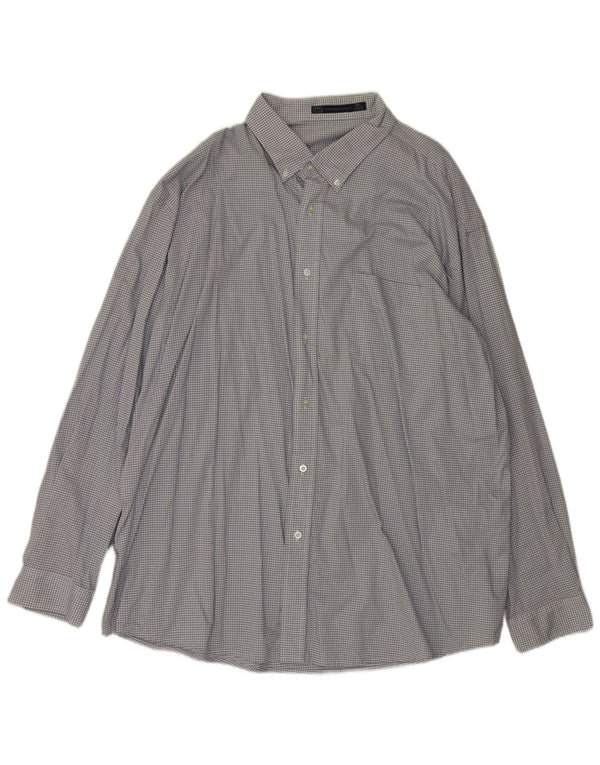 Lee Herrenhemd 3XL Blau kariert