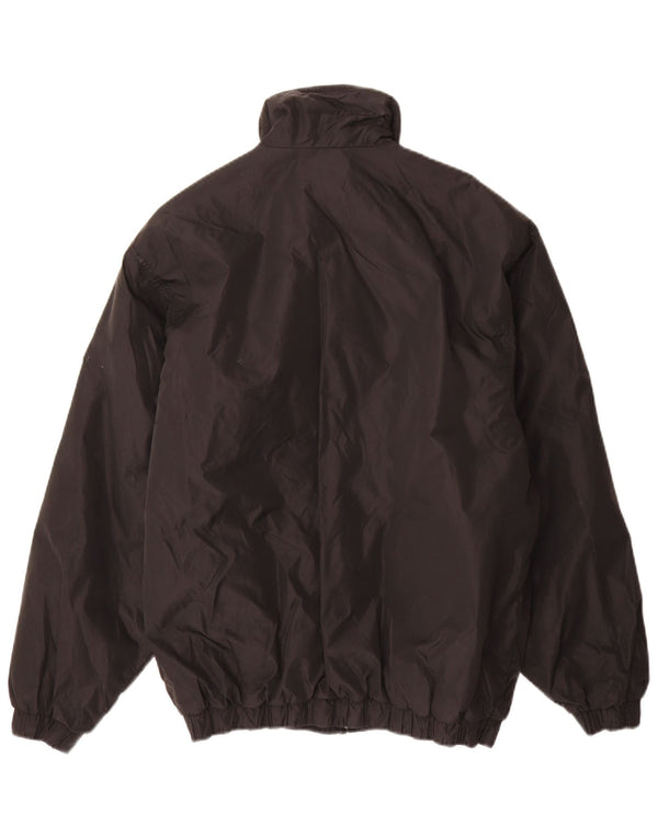 Adidas Herren Regenjacke UK 36/38 Small Schwarz Polyamid