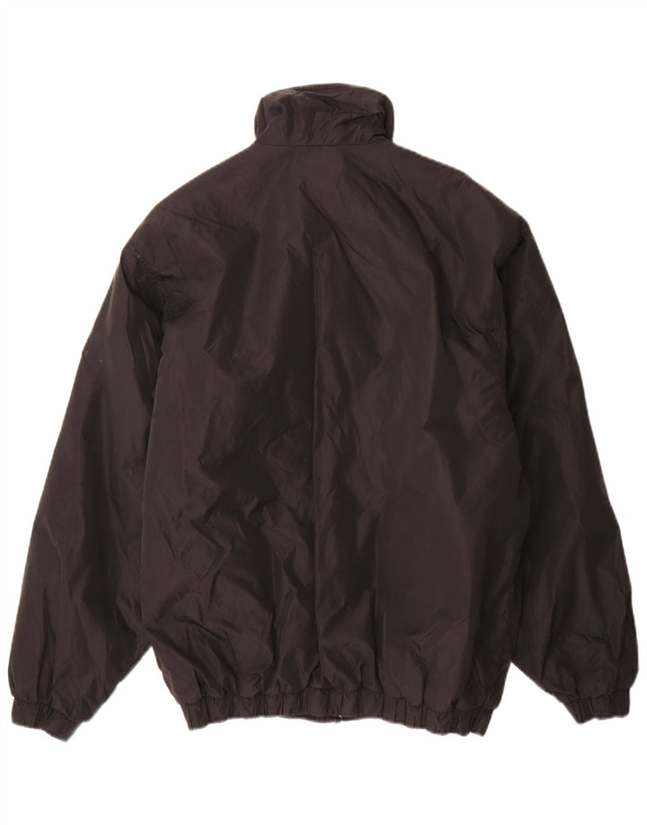 Adidas Herren Regenjacke UK 36/38 Small Schwarz Polyamid