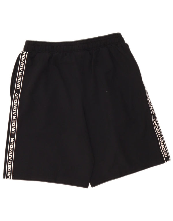 UNDER ARMOUR Heat Gear Graphic Sportshorts für Jungen, 11–12 Jahre, Größe L, Schwarz
