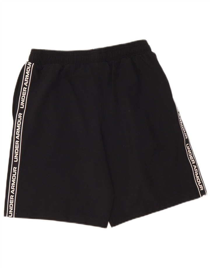 UNDER ARMOUR Heat Gear Graphic Sportshorts für Jungen, 11–12 Jahre, Größe L, Schwarz