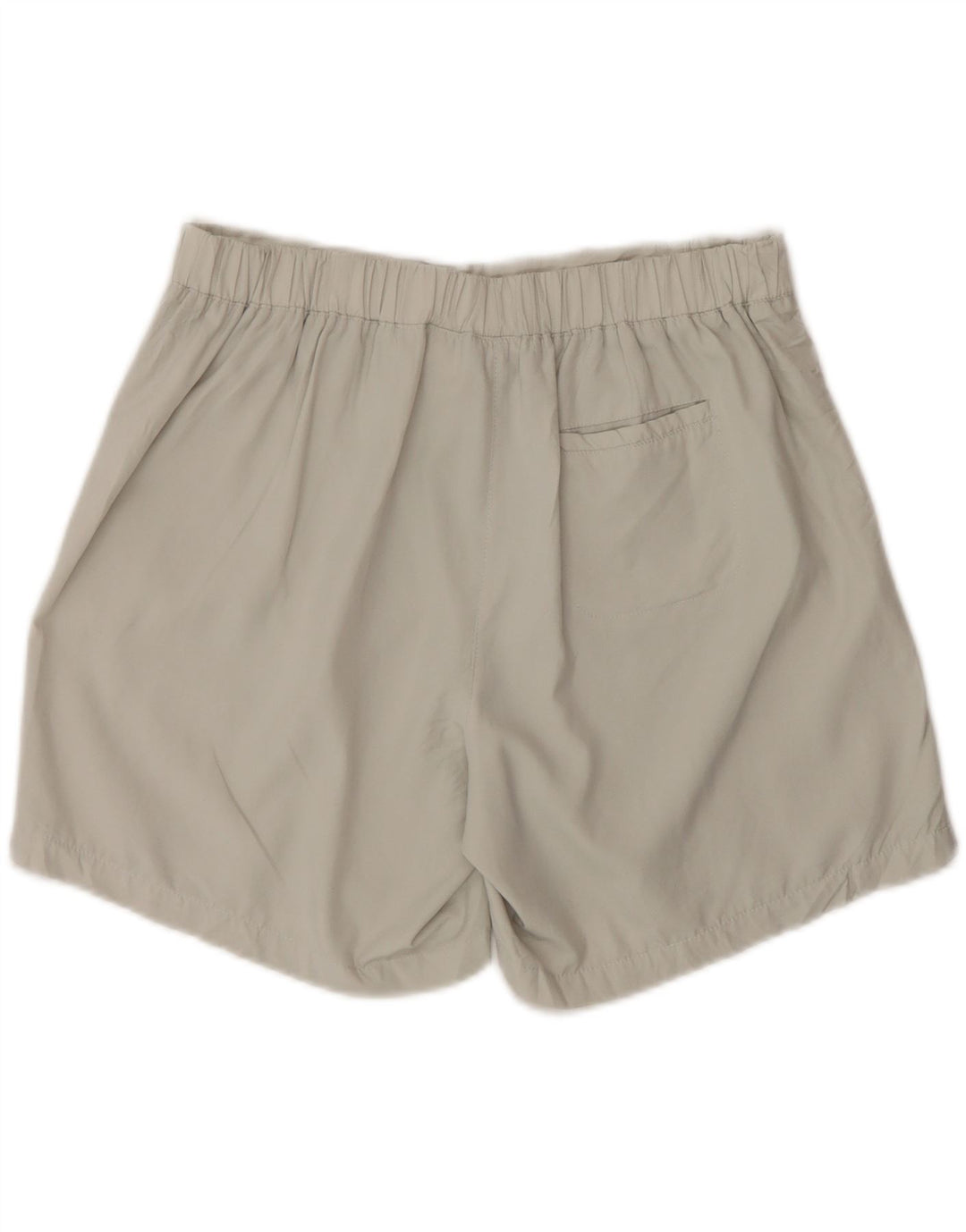 Nike Damen Sportshorts UK 8/10 Small Grau Polyester