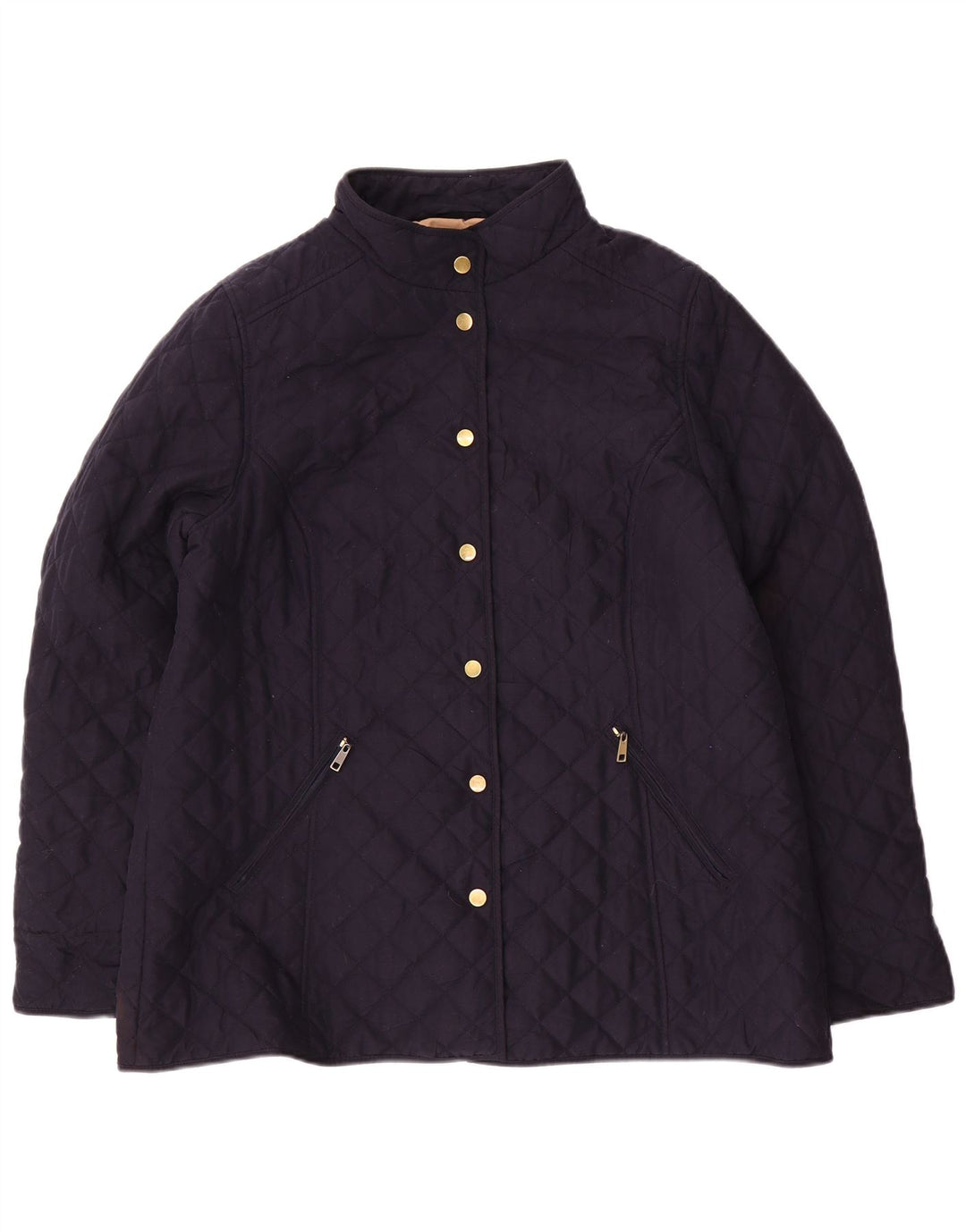 CLASSIC Damen Steppjacke UK 18 XL Marineblau Polyester
