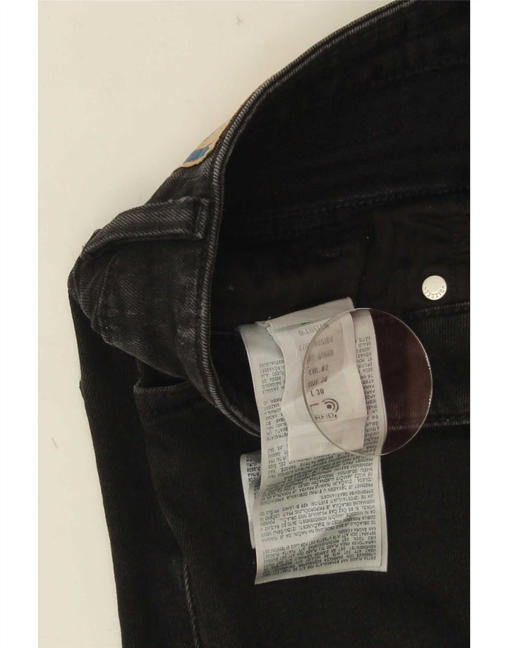 Diesel Herren Skinny Jeans W30 L30 Schwarze Baumwolle