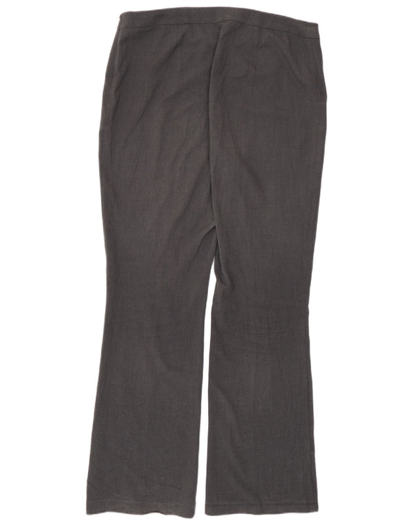 Marks & Spencer Damen Bootcut Freizeithose UK 16 Large W36 L33 Grau