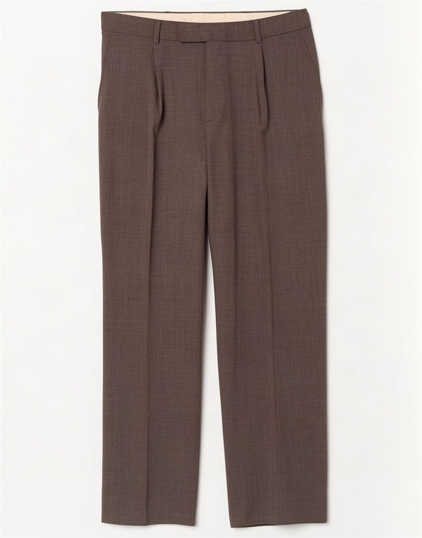 Hugo Boss Mens Straight Suit Trousers IT 52 XL W36 L33 Grey
