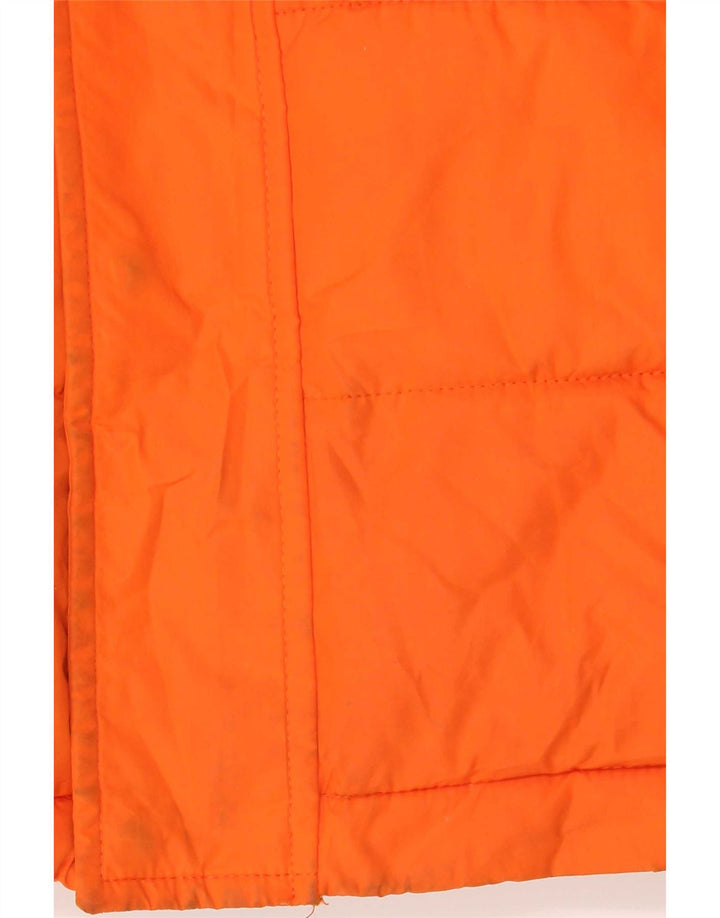 North Sails Jungen Graphic Wattierte Jacke 13-14 Jahre Orange Farbblock
