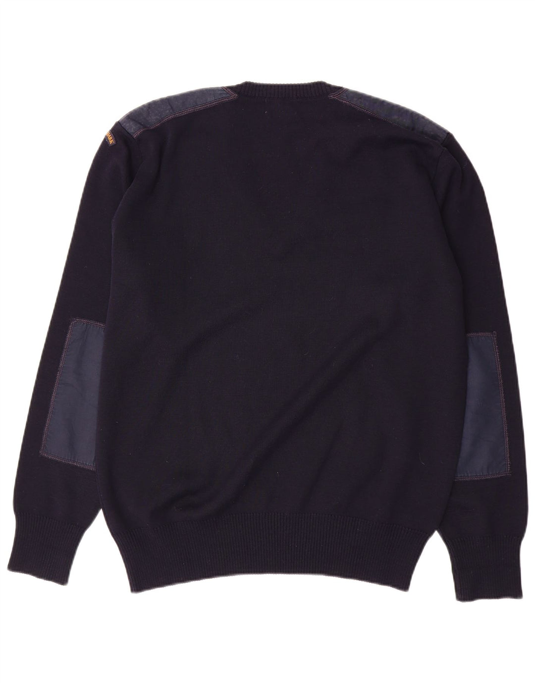 Paul & Shark Herren-Pullover mit V-Ausschnitt, Größe L, Marineblau