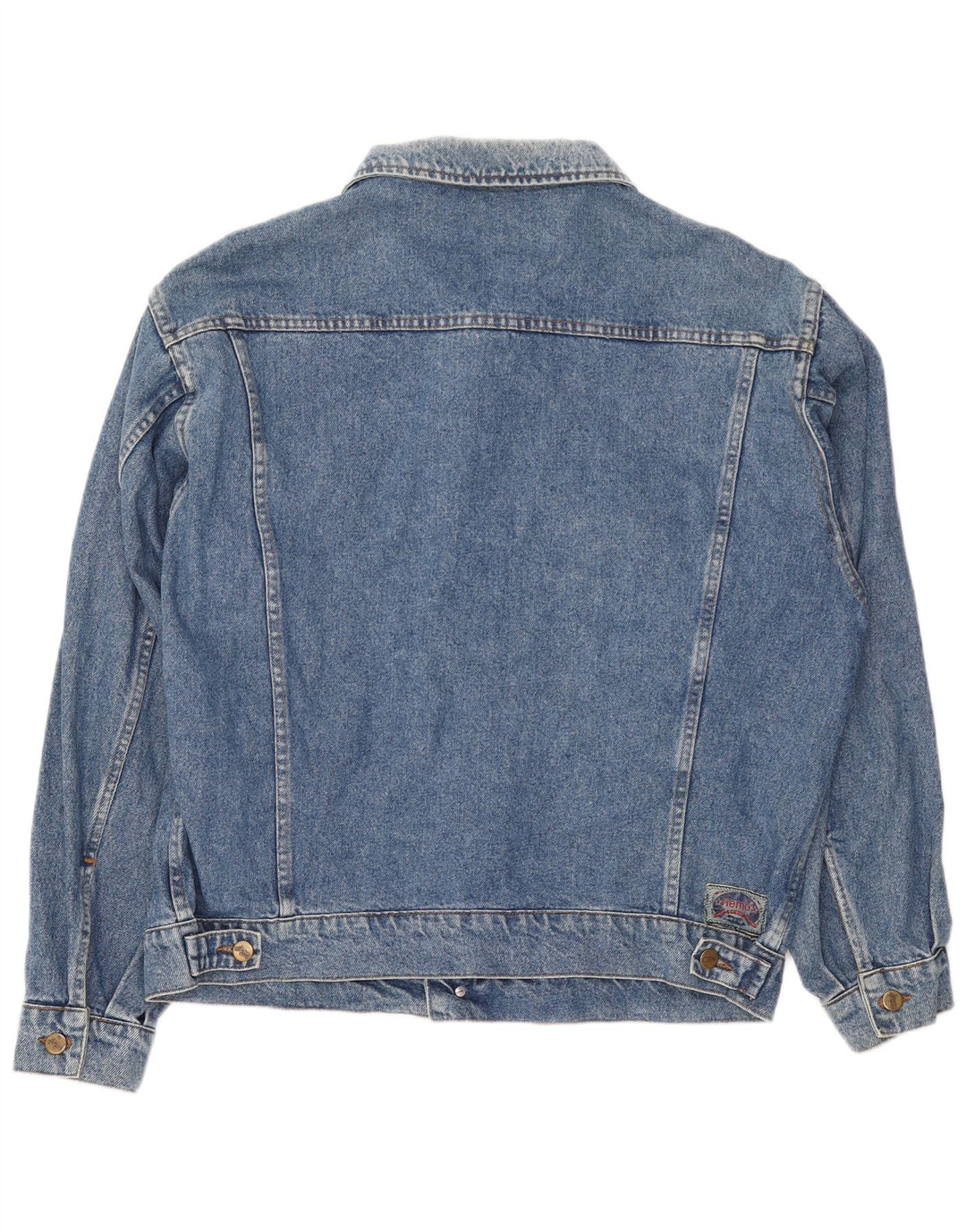 Vintage Herren Jeansjacke UK 42 XL Blaue Baumwolle