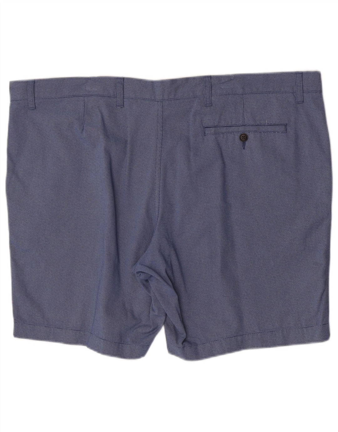 Marks & Spencer Herren Chinoshorts W44 2XL Blaue Baumwolle