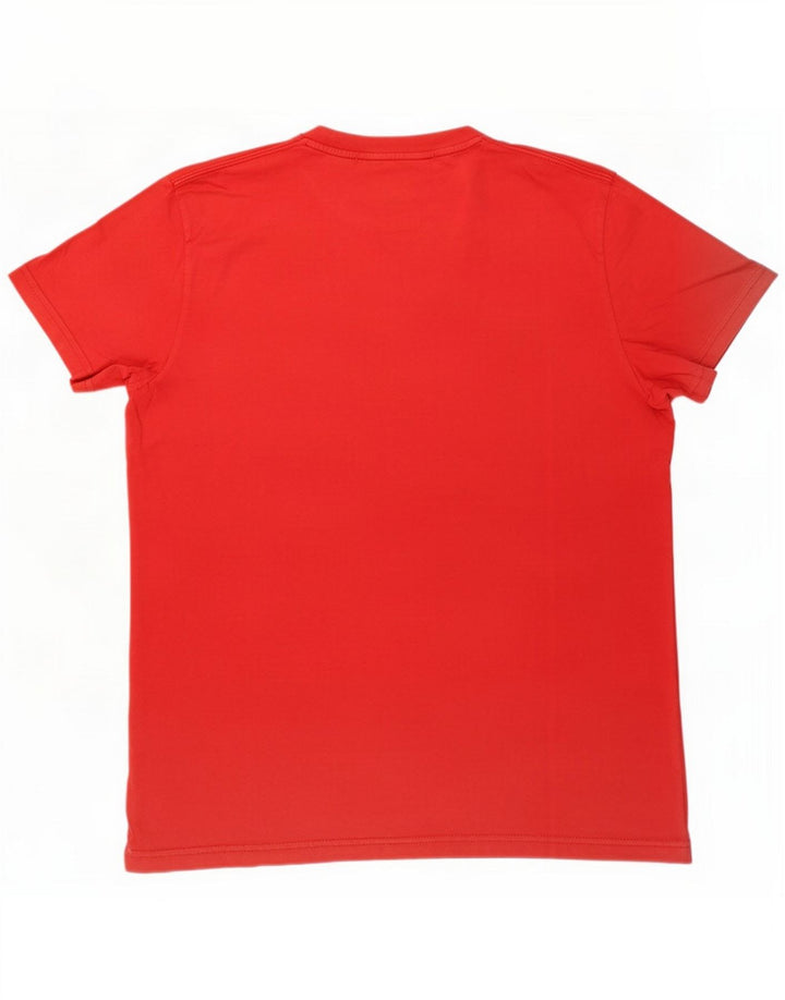 Converse Herren Grafik T-Shirt Top Mittelrote Baumwolle