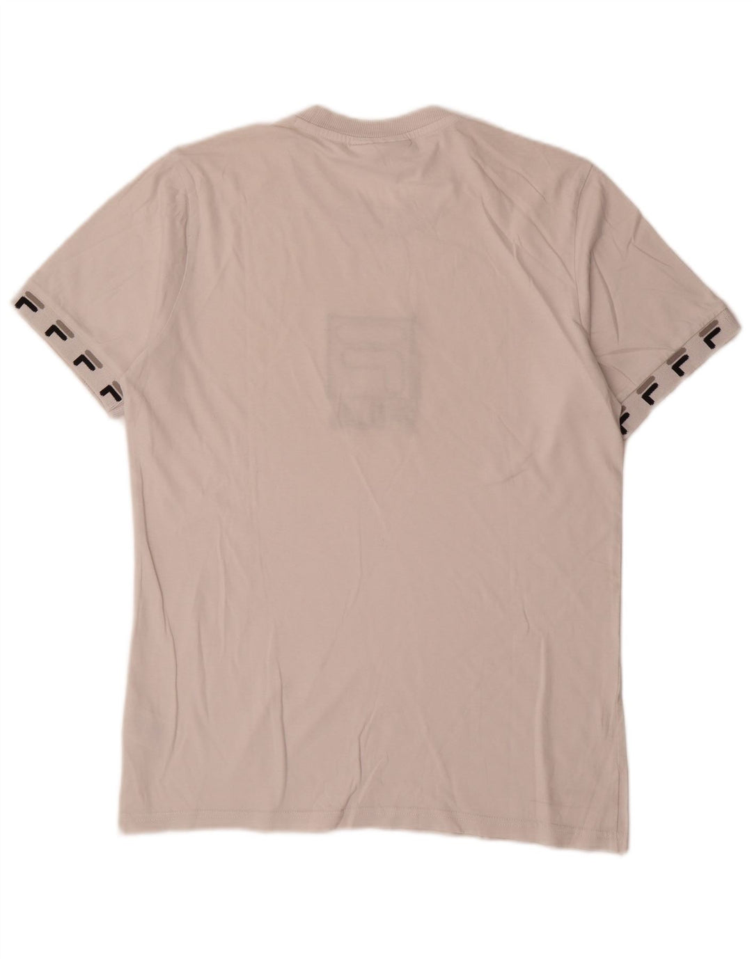 Fila Herren-T-Shirt mit Grafik, Größe S, weiße Baumwolle