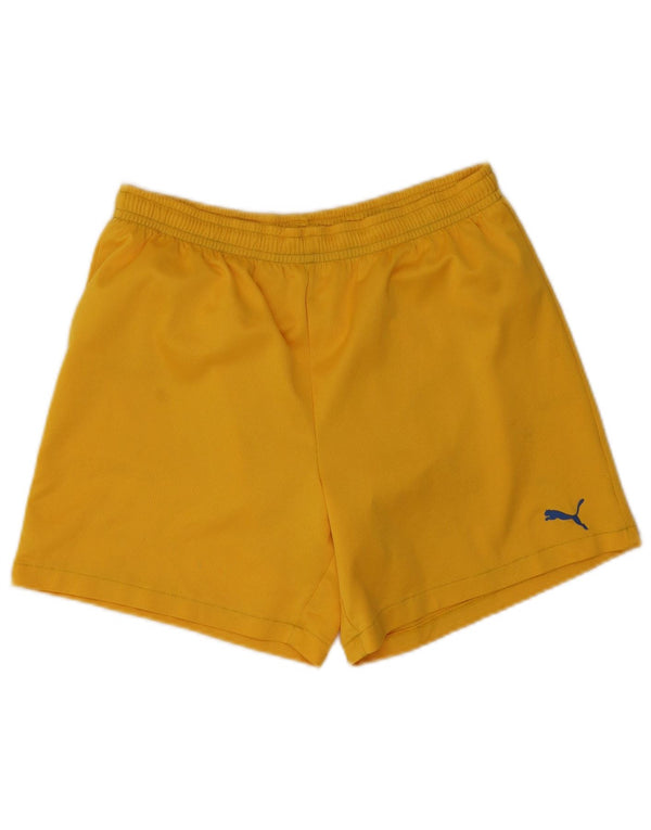 Puma Mens Sport Shorts Medium  Yellow