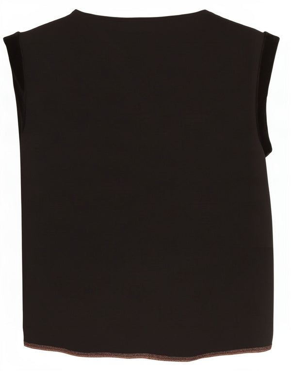 Oasis Damen-Trägershirt UK 8 Small Mehrfarbiges Colourblock-Polyester