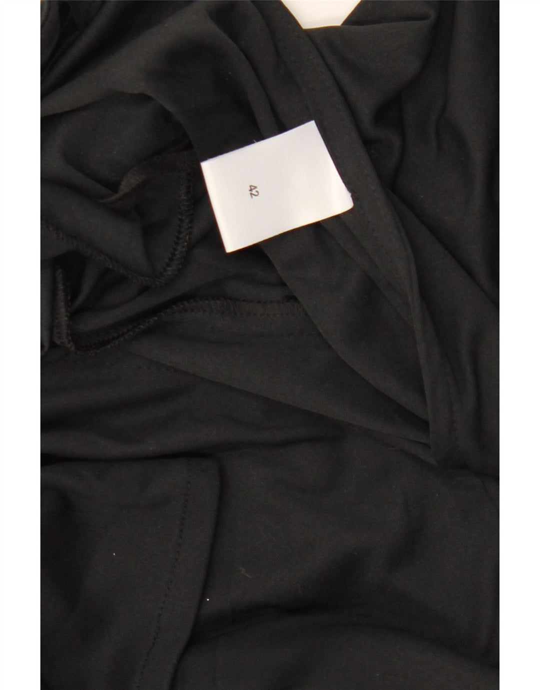 Vintage Damen Etuikleid IT 42 Mittelschwarzes Polyester