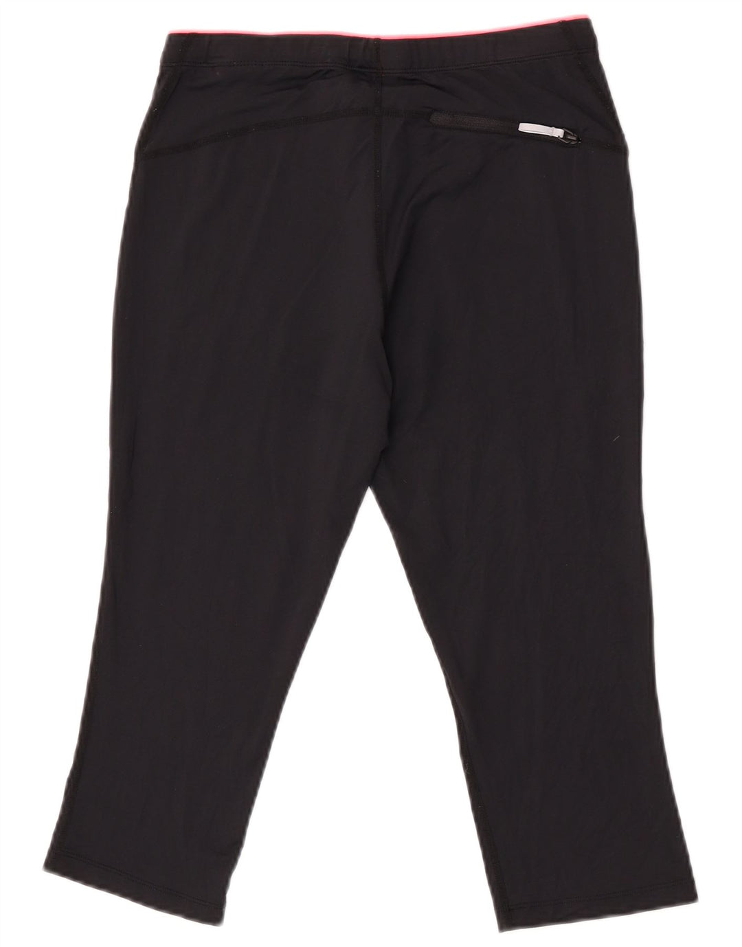 Asics Graphic Capri-Trainingshose für Damen, UK 12, Mittelschwarz, Polyester