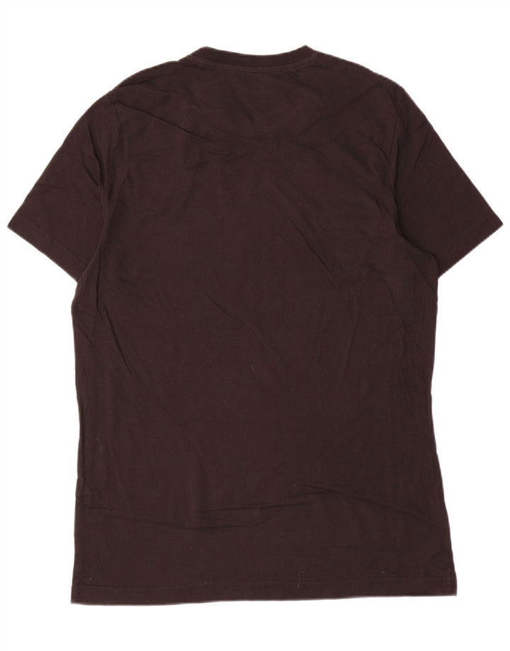REEBOK Herren T-Shirt Top Large Schwarz Baumwolle
