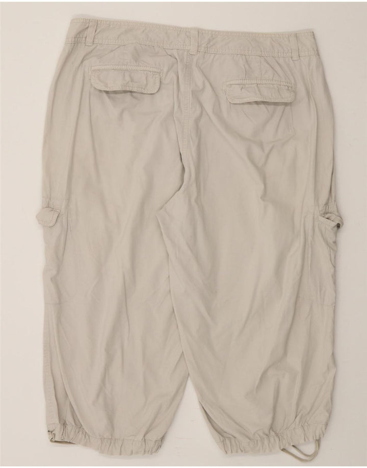 DOCKERS Womens Bermuda Shorts US 16 2XL W36  Off White Cotton Vintage Dockers and Second-Hand Dockers from Messina Hembry 