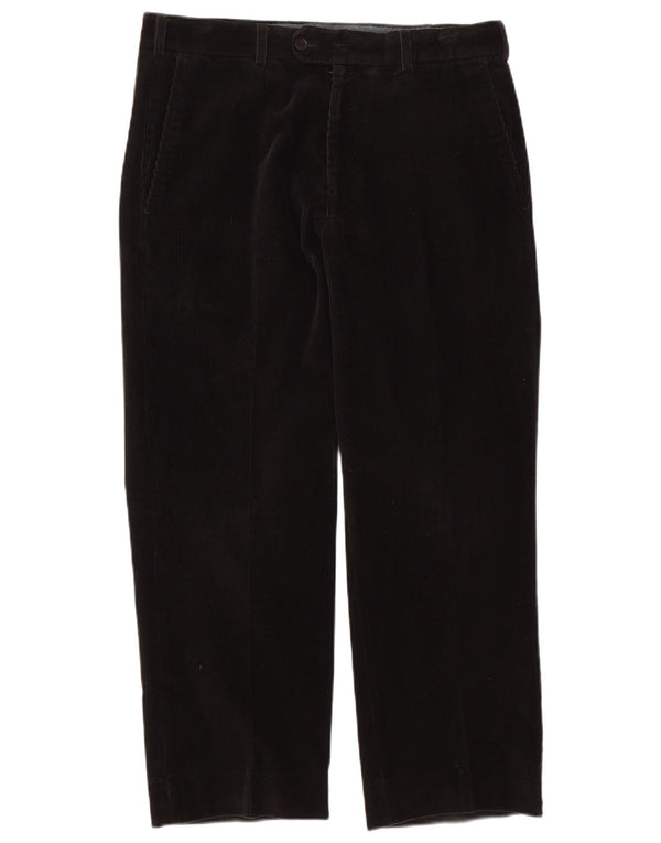 Paul & Shark Herren Stretch-Cordhose IT 50 Large W34 L27 Schwarz