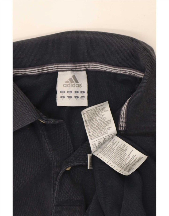 Adidas Herren Poloshirt Small Marineblau Baumwolle