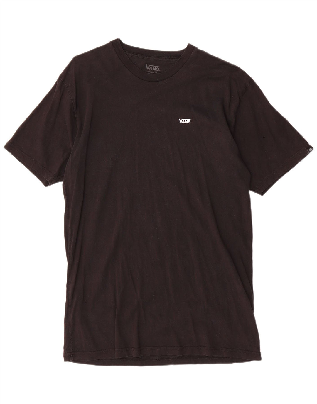 Vans Herren-T-Shirt mit klassischer Passform, groß, aus schwarzer Baumwolle