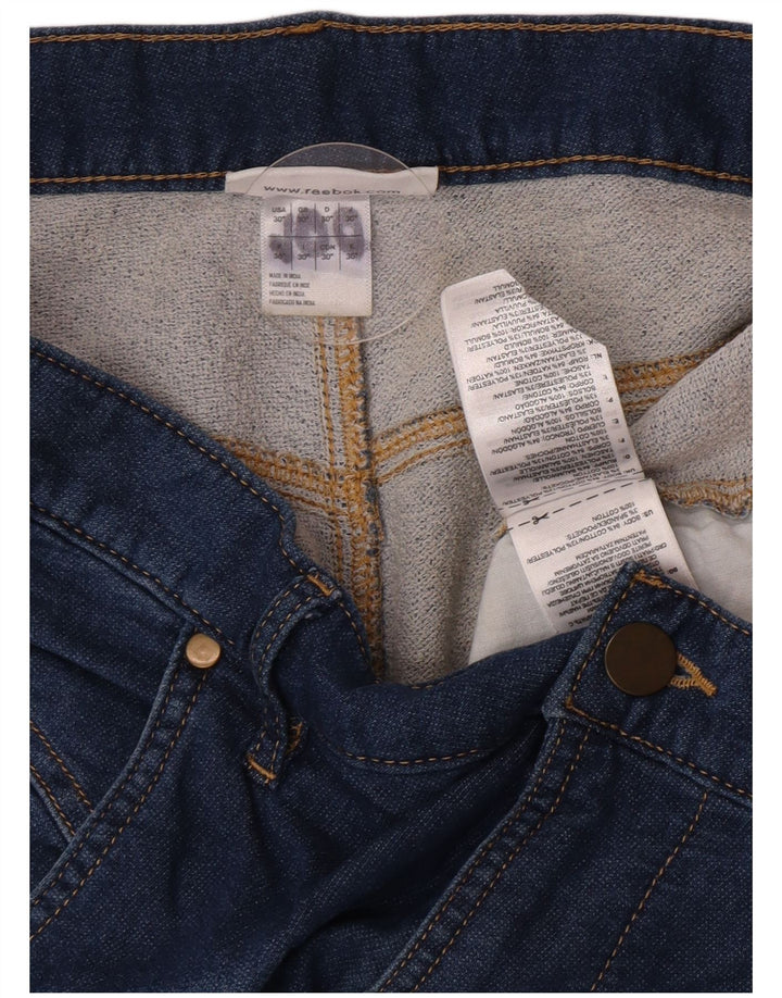 Reebok Damen Skinny Jeans W30 L29 Blaue Baumwolle