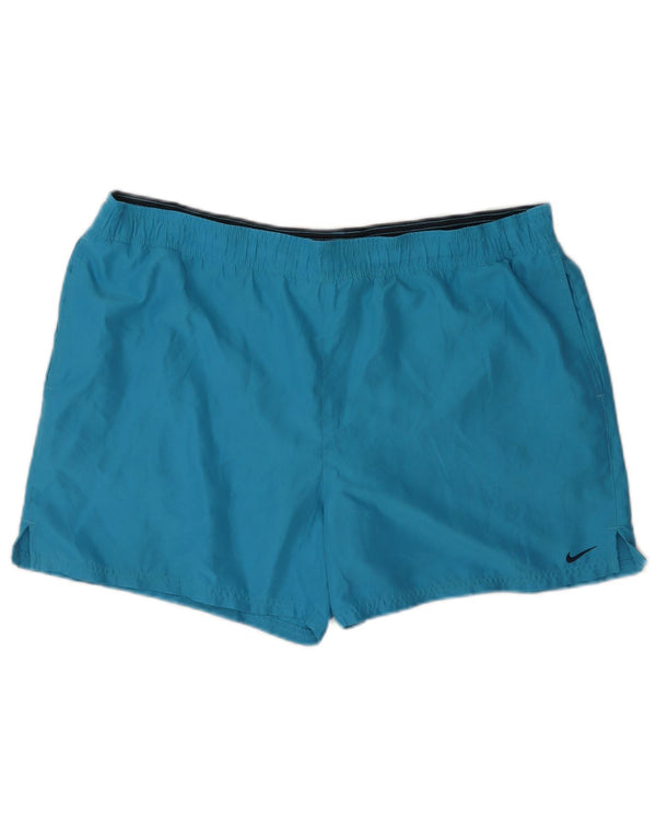 Nike Herren Badeshorts XL Blau Polyester