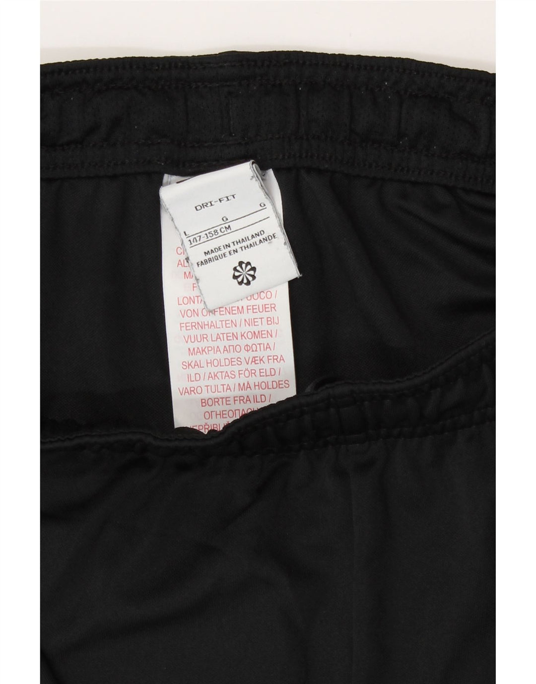 Nike Jungen Graphic Sport Shorts 12–13 Jahre Large Schwarz Polyester