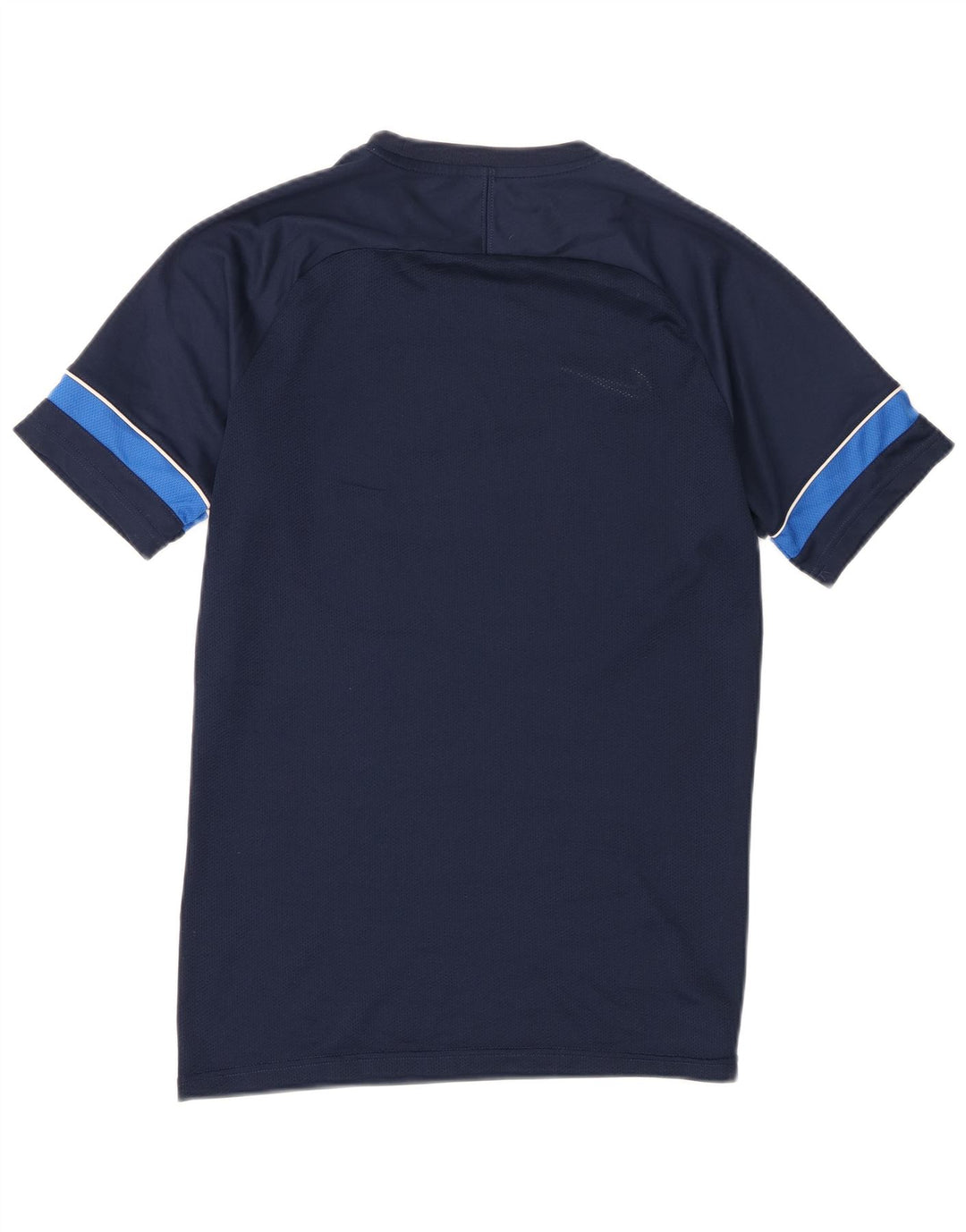 Nike Herren Dri Fit T-Shirt-Oberteil, mittelgroß, Marineblau, Farbblock