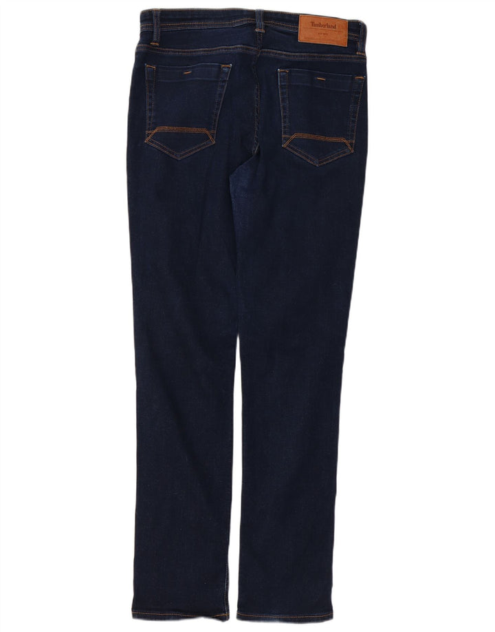 Timberland Herren Slim Jeans W30 L32 Marineblau Baumwolle