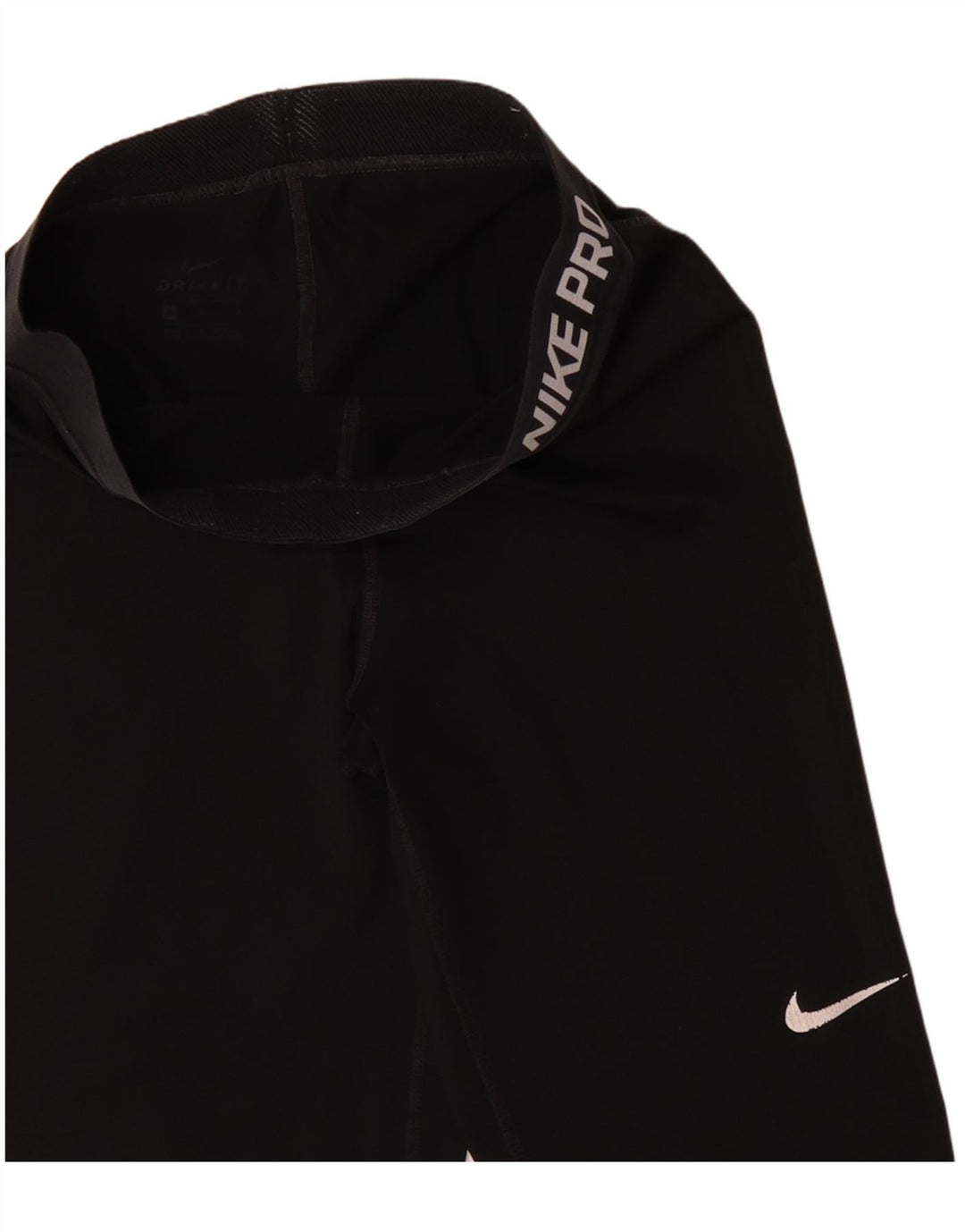 Nike Womens Graphic Capri Leggings UK 12 Medium Schwarz