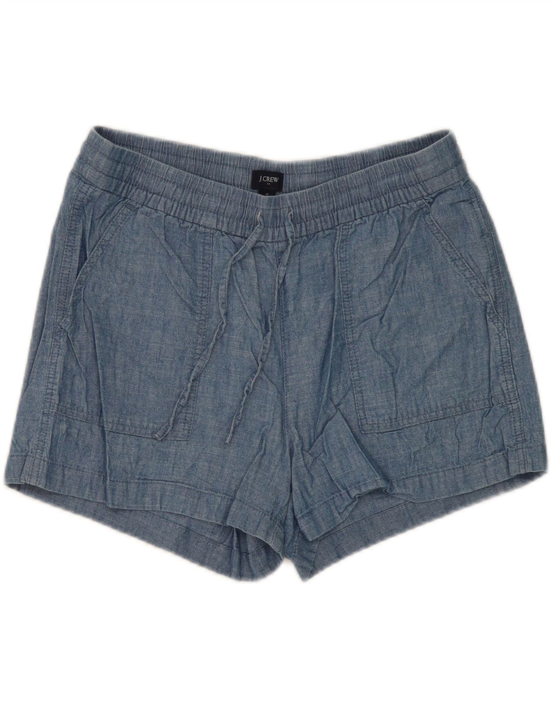 J. CREW Womens Chino Shorts Small W27 Blue Cotton Vintage J. Crew and Second-Hand J. Crew from Messina Hembry 