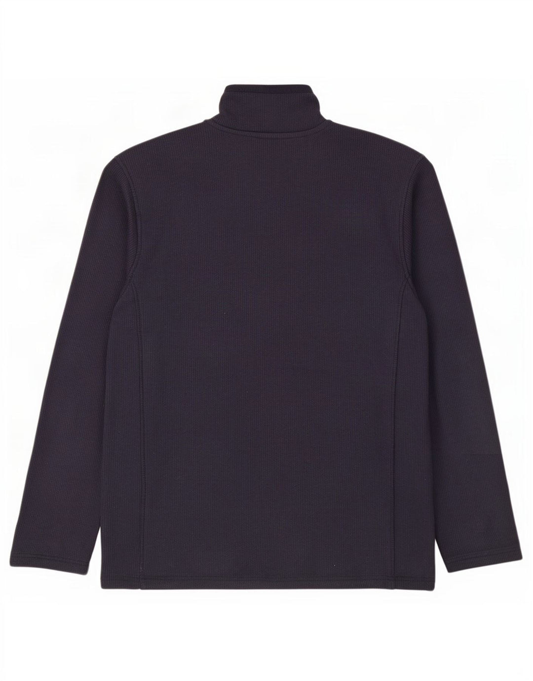 Mountain Warehouse Herren-Sweatshirt mit Reißverschluss am Kragen, mittelmarineblaue Baumwolle