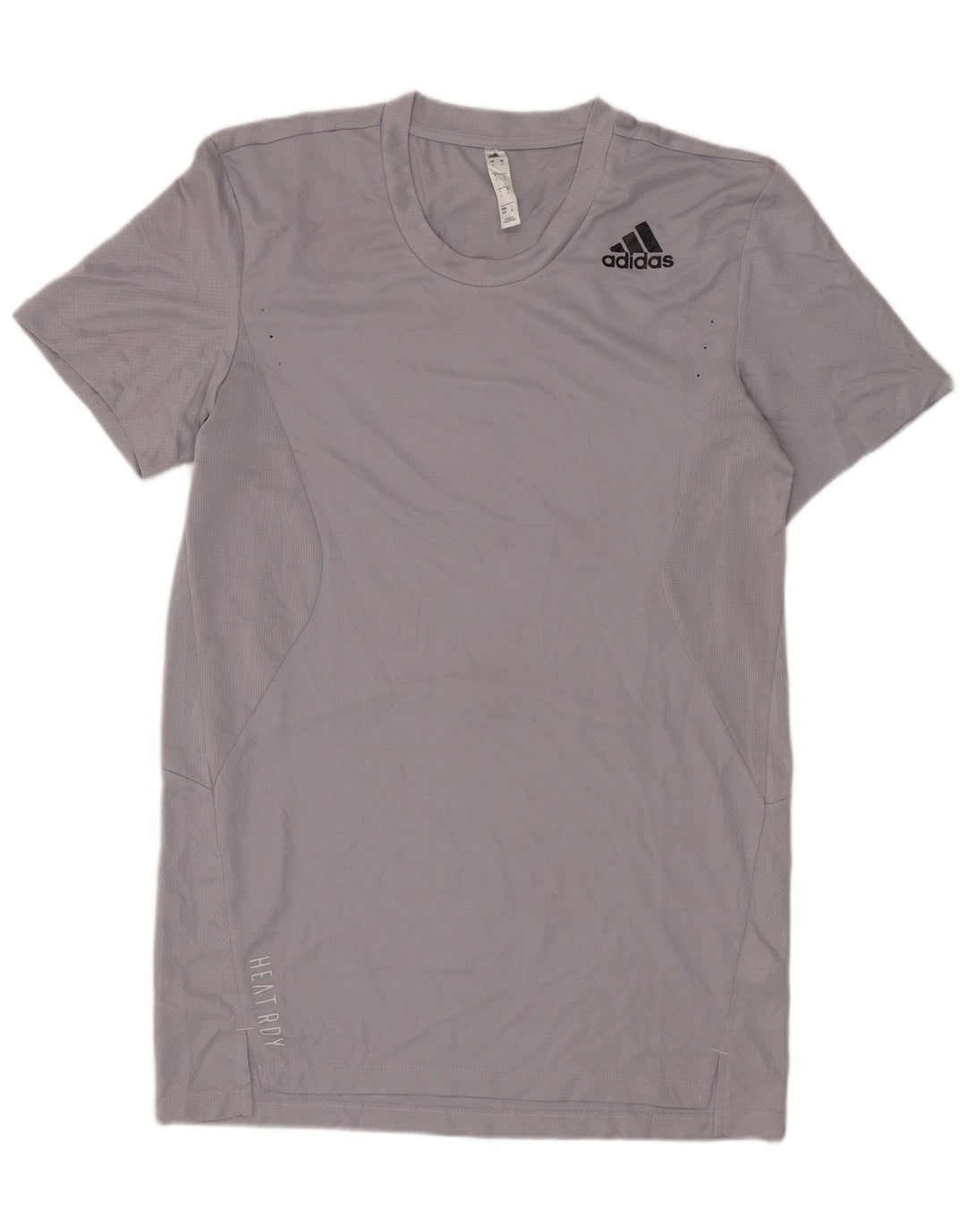 ADIDAS Herren T-Shirt Top Small Grau Polyester