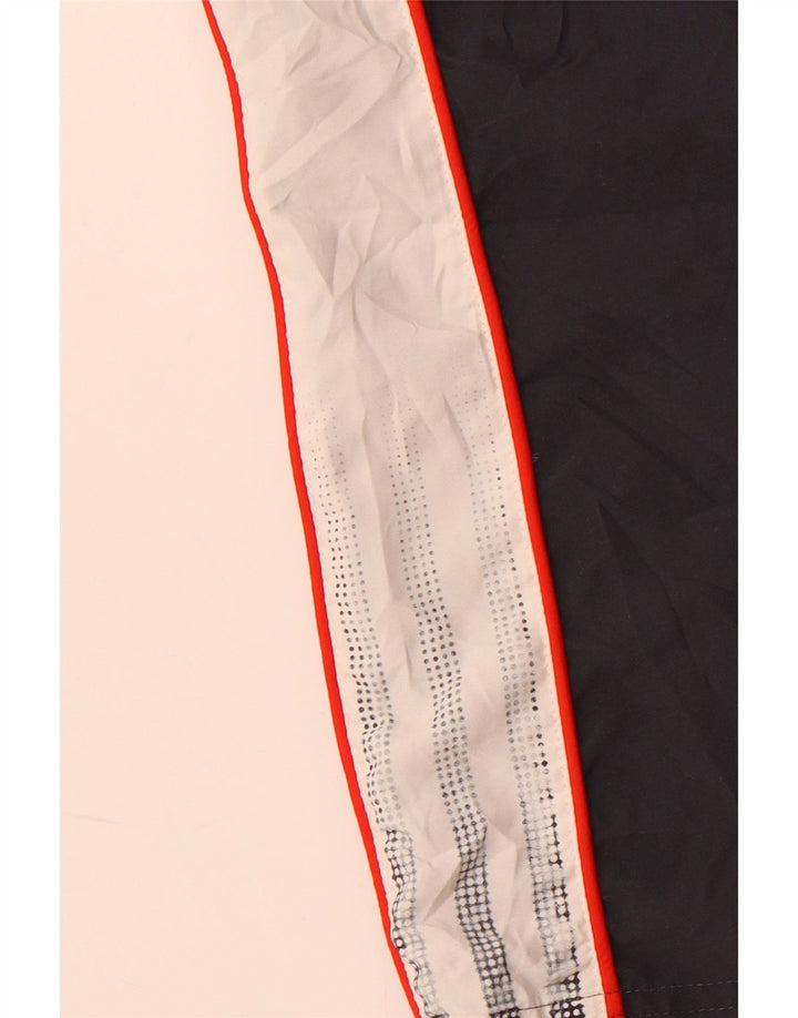 ADIDAS Herren-Badeshorts aus mittelgrauem Colourblock-Polyester