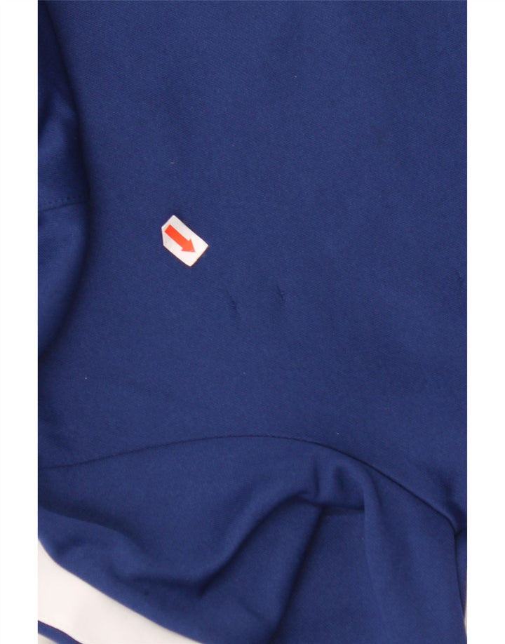 NIKE Jungen-Kapuzenpullover mit Reißverschluss, 12–13 Jahre, groß, Marineblau, Farbblock