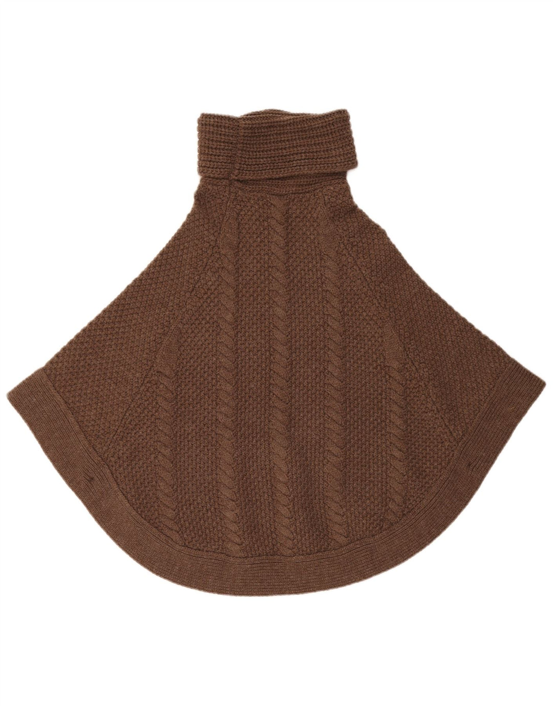 Joules übergroßer Poncho-Pullover für Damen, Gr. 10, klein, braun, Acryl