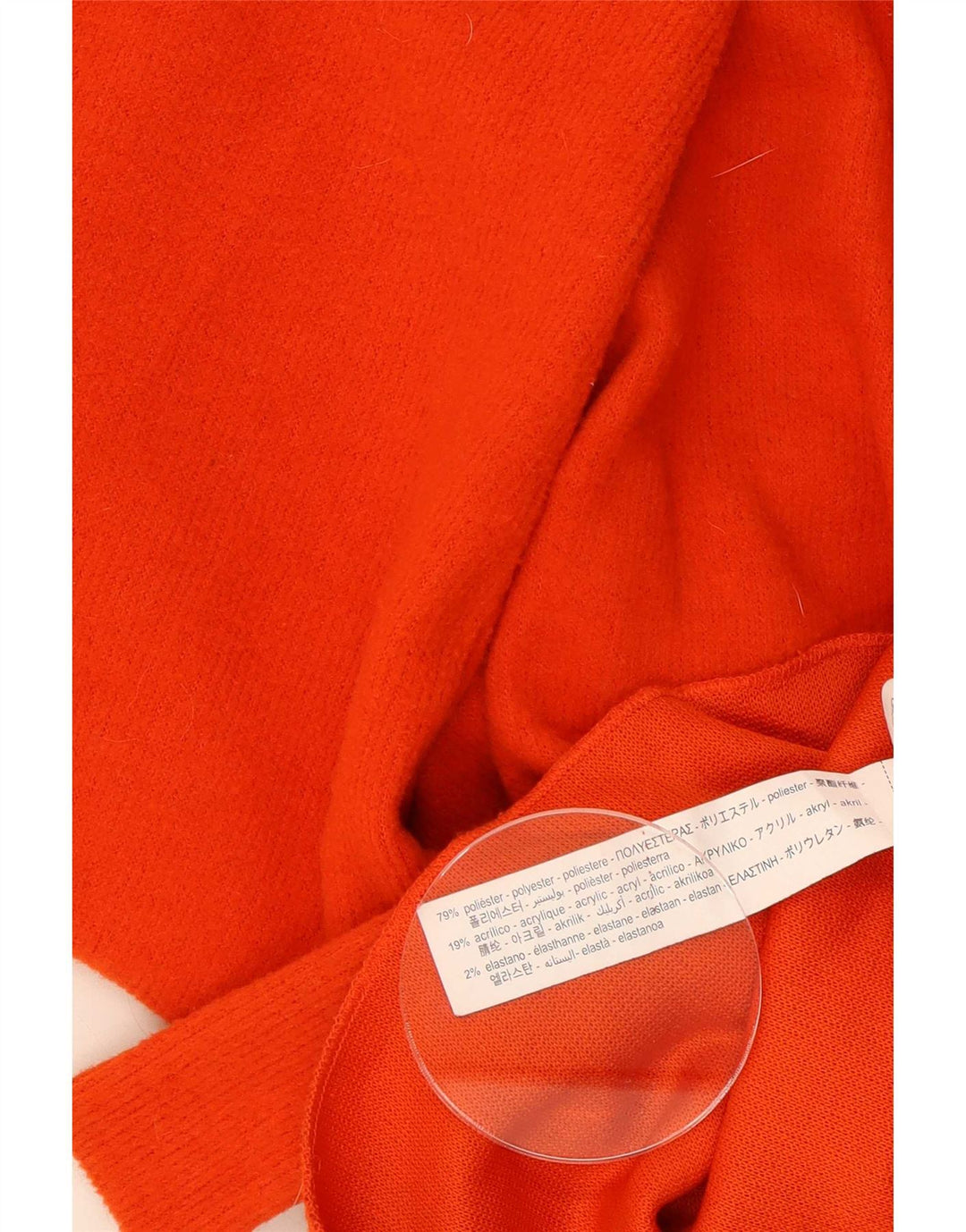 Zara Damen-Pullover mit Rollkragen, übergroß, Gr. 10, Größe S, Orange