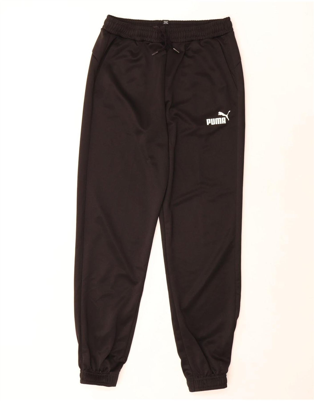 PUMA Jungen-Trainingshose, Jogginghose, 15–16 Jahre, schwarzes Polyester