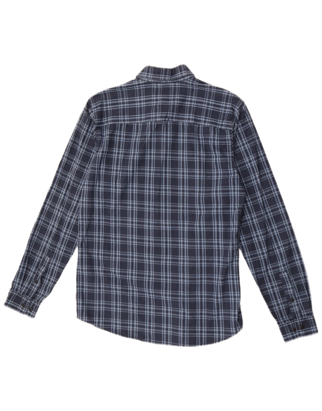 Jack & Jones Slim-Fit-Flanellhemd für Herren, Mittelblau kariert
