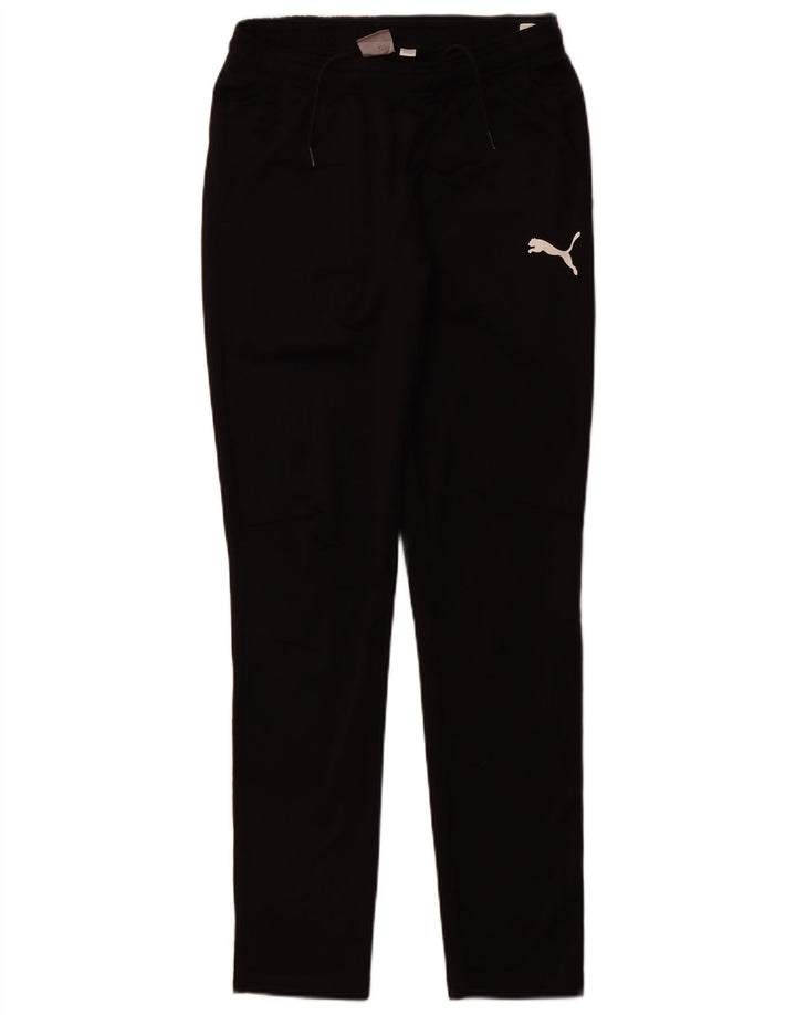 PUMA Herren-Trainingshose, Größe S, Schwarz, Polyester