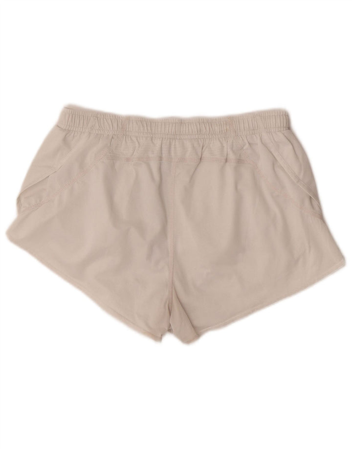 Asics Damen Sportshorts UK 18 XL Off White Polyester