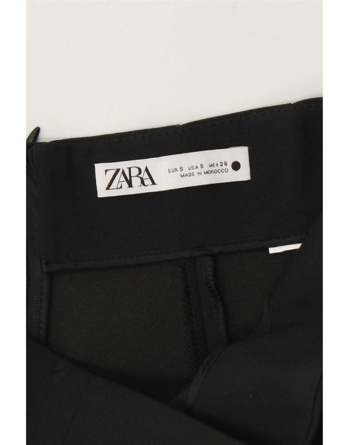 Zara Damen Minirock Small W26 Schwarz