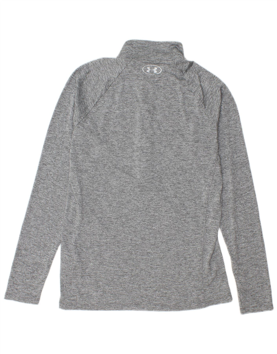 Under Armour Damen Heat Gear Pullover Trainingsanzug Top UK 14 Large Grau