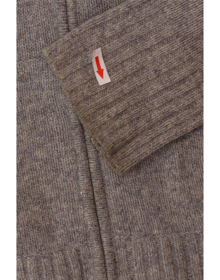 Marks & Spencer Damen-Cardigan mit Kapuze, Gr. 16, Grau
