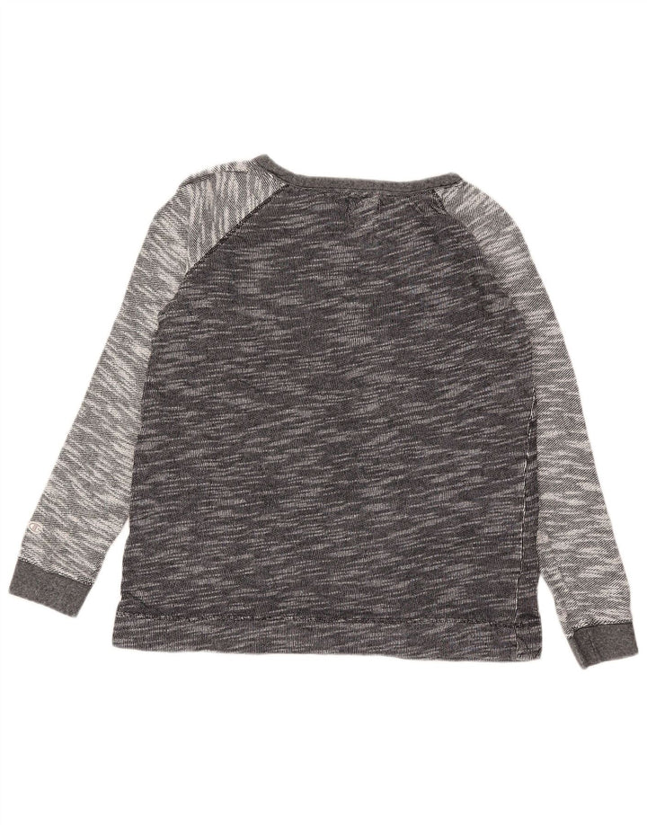 Champion Damen-Sweatshirt-Pullover, UK 14, mittelgrau gefleckte Baumwolle