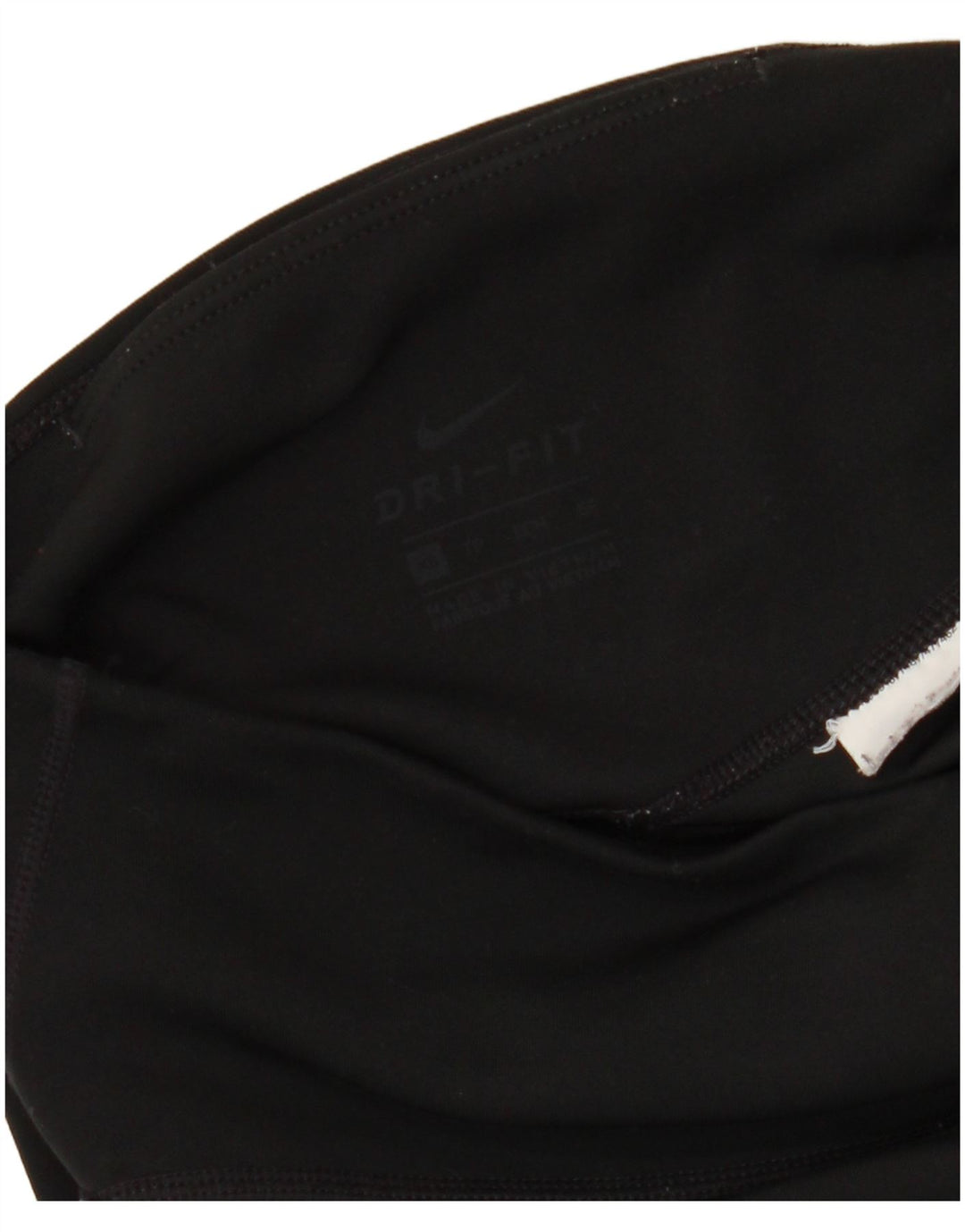 NIKE Damen Dri Fit Graphic Leggings UK 6 XS Schwarz