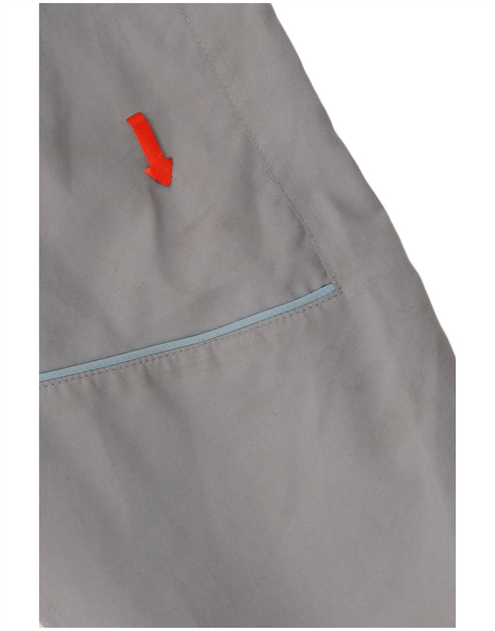 Adidas Herren-Trainingsanzugoberteil, Mittelgrau, Farbblock