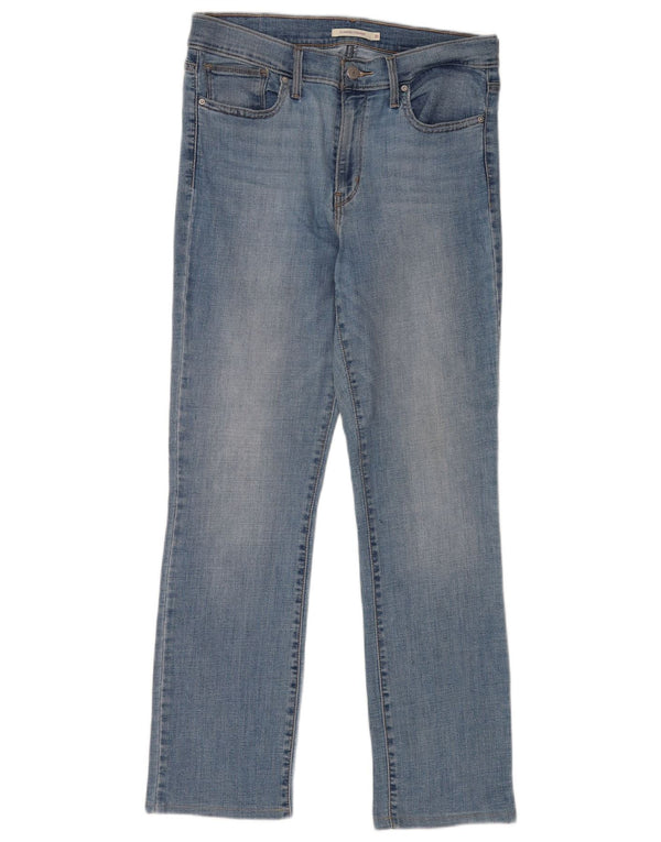 Levi's Damen Slim Jeans W31 L32 Blaue Baumwolle